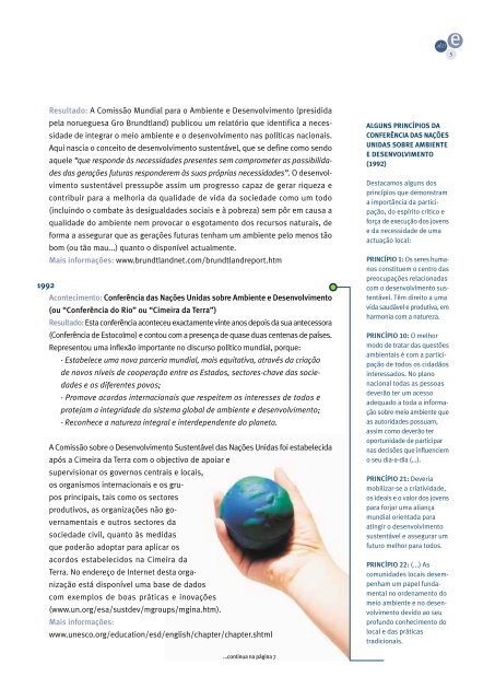 Guia da Agenda 21 na Escola - Futuro Sustentável