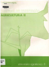 Manual de ORIENTAÇÃO - AGRICULTURA II. - Fundação Visconde ...