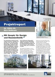 Projektreport - 3b IDO JÃ¶rg Scholz GmbH