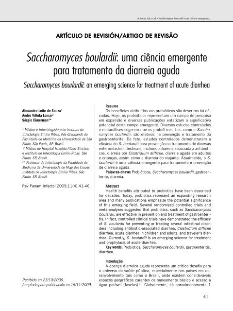 PDF download - Revista Panamericana de Infectología