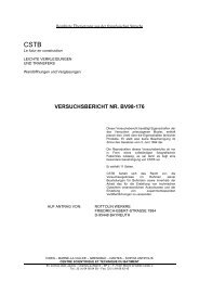 Prüfbericht BV98-176 Bestimmung der UV ... - 3ks profile gmbh