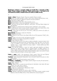Glossário Sertanejo - cursos de tupi antigo e língua geral