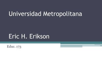 Universidad Metropolitana Eric H. Erikson