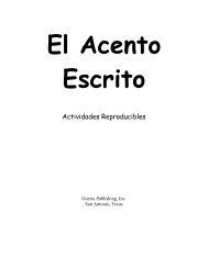 Actividades Reproducibles - Guerra Publishing