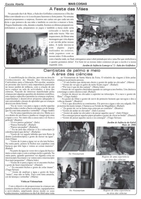 Jornal do Agrupamento de Escolas da Sé - Lamego