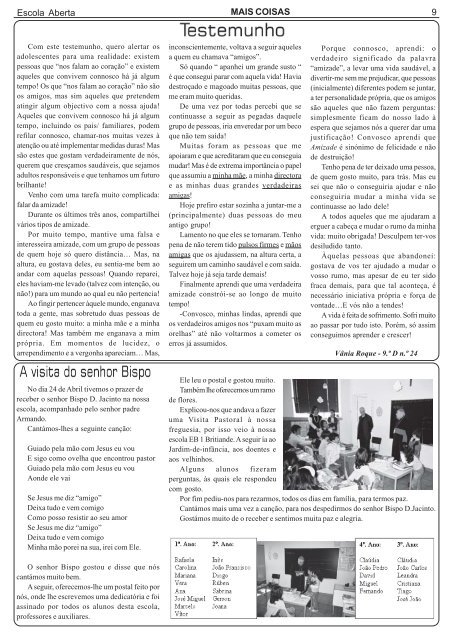Jornal do Agrupamento de Escolas da Sé - Lamego