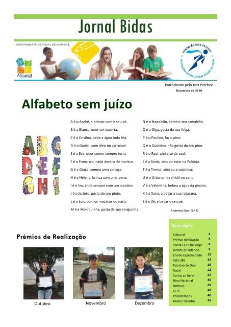 Jornal Bidas - Agrupamento Vertical Almancil