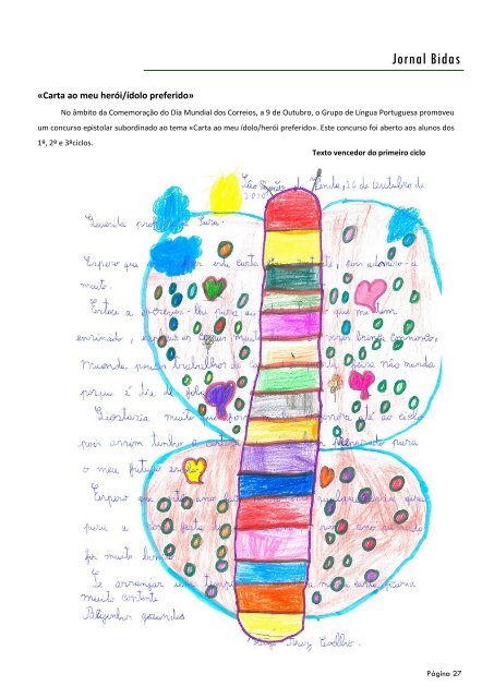 Jornal Bidas - Agrupamento Vertical Almancil