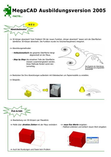 MegaCAD Ausbildungsversion 2005 - Kosy.de