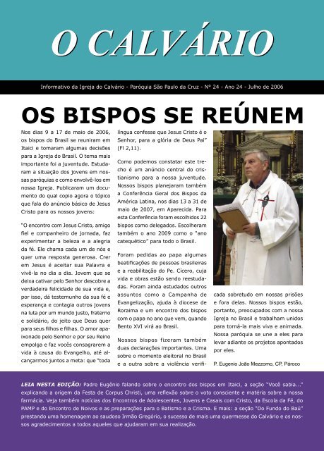 Clique aqui para baixar a versão em PDF - Igreja do Calvário