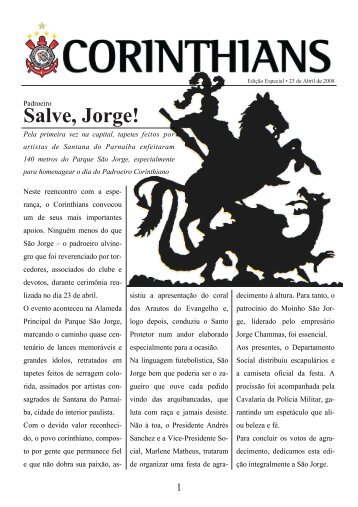 Salve, Jorge! - Corinthians