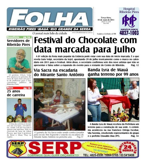 Download da Edição em PDF - Folha Ribeirão Pires