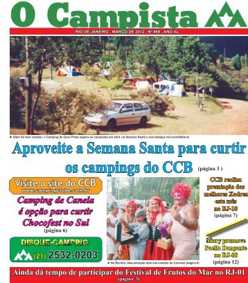 CAMPING MAR.O DE 2012 - Camping Clube do Brasil
