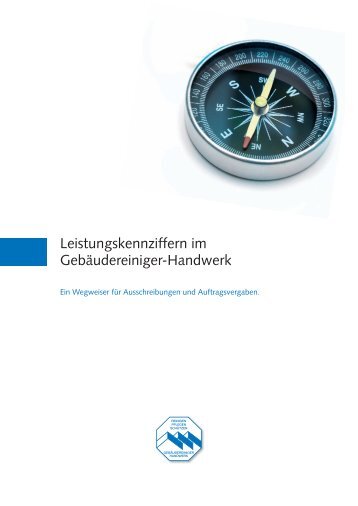 Leistungskennziffern im Gebäudereiniger-Handwerk