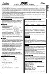 La Plataforma y Baranda Instrucciones de Instalación www ... - Tamko