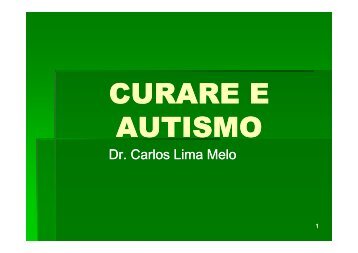 CURARE E AUTISMO - cesaho