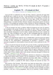 Capítulo 70 — O reinado de Davi - ASDMR