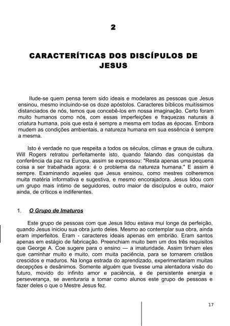 15.A pedagogia de jesus.pdf - Faculdades INTAEaD