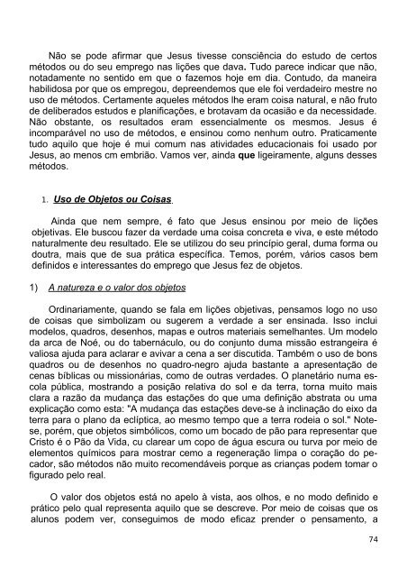 15.A pedagogia de jesus.pdf - Faculdades INTAEaD