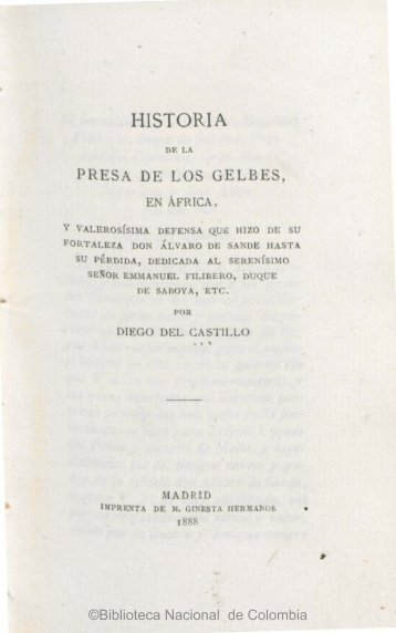 HISTORIA - Biblioteca Nacional de Colombia