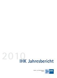 Publikation: Jahresbericht 2010 -  und Handelskammer Aachen
