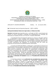 república federativa do brasil ministério da agricultura - Abef