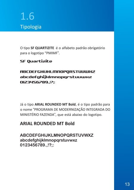 Manual de Identidade - Ministério da Fazenda