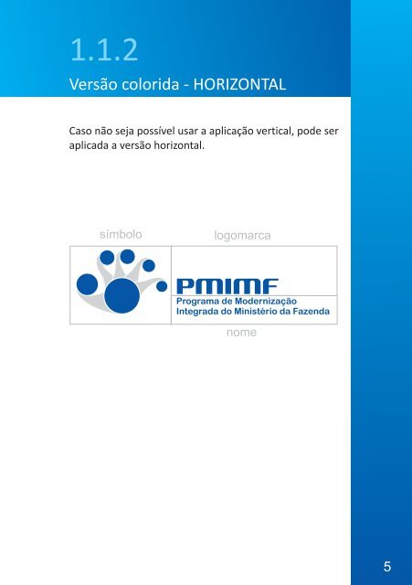Manual de Identidade - Ministério da Fazenda