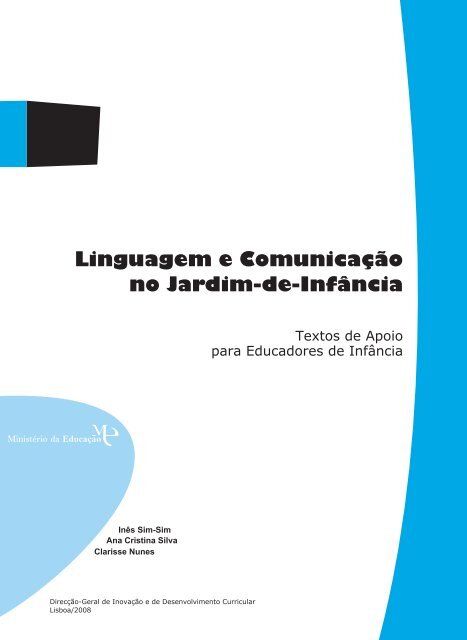 Linguagem e Comunicação no Jardim-de-Infância