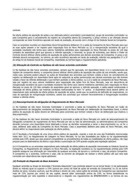 Formulário de Referência 2011 - BM&FBOVESPA - Relações com ...