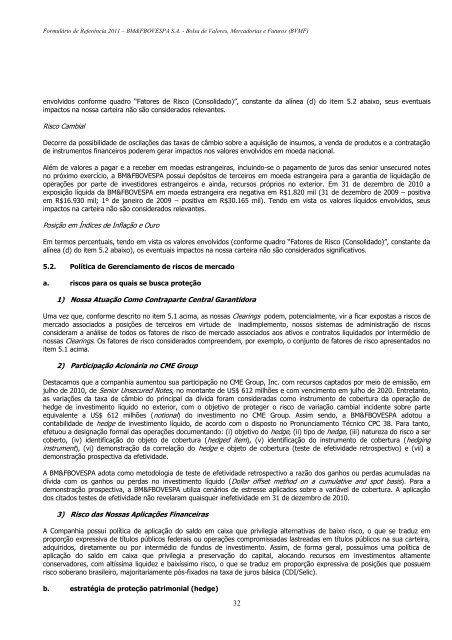 Formulário de Referência 2011 - BM&FBOVESPA - Relações com ...