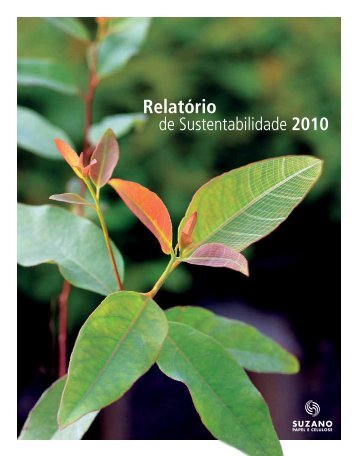 Relatório de Sustentabilidade 2010 - Suzano Papel e Celulose