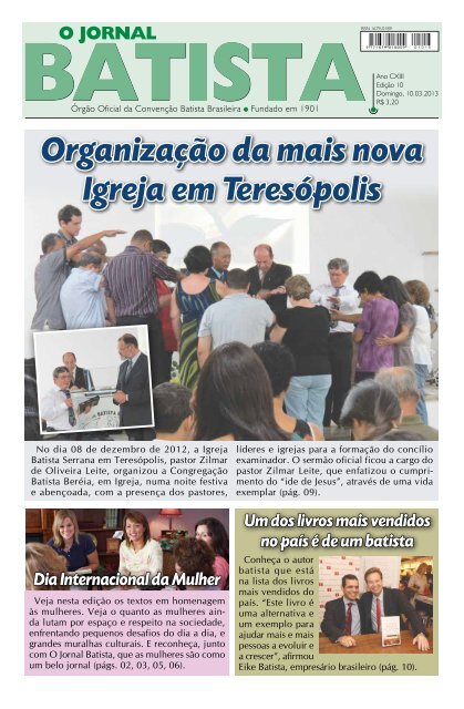 Edição 10 - Convenção Batista Brasileira