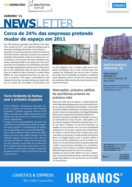 NEWSLETTER - Vida Imobiliária