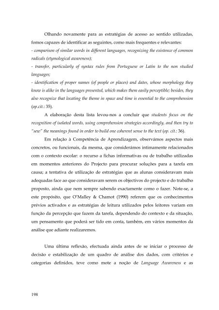 Maria Leonor Simões dos Santos Intercompreensão, aprendizagem ...