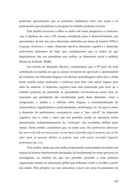 Maria Leonor Simões dos Santos Intercompreensão, aprendizagem ...