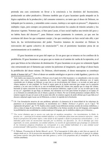 La crítica de Deleuze al psicoanálisis: el proyecto ... - e-spacio UNED