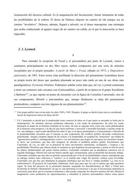 La crítica de Deleuze al psicoanálisis: el proyecto ... - e-spacio UNED