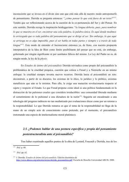 La crítica de Deleuze al psicoanálisis: el proyecto ... - e-spacio UNED