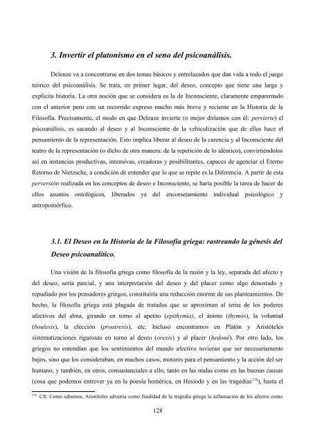 La crítica de Deleuze al psicoanálisis: el proyecto ... - e-spacio UNED