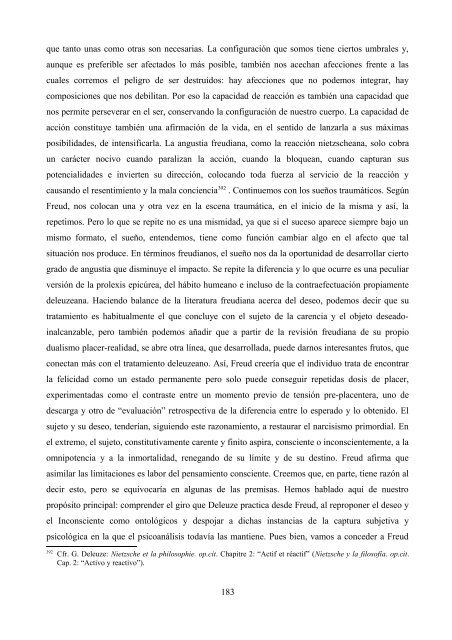 La crítica de Deleuze al psicoanálisis: el proyecto ... - e-spacio UNED