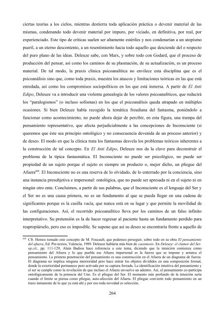 La crítica de Deleuze al psicoanálisis: el proyecto ... - e-spacio UNED