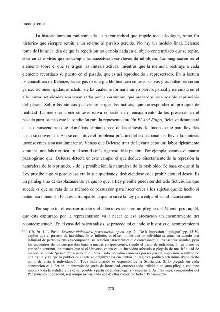 La crítica de Deleuze al psicoanálisis: el proyecto ... - e-spacio UNED