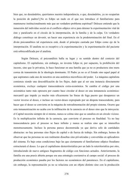 La crítica de Deleuze al psicoanálisis: el proyecto ... - e-spacio UNED