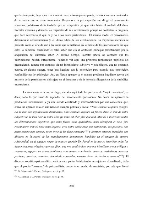 La crítica de Deleuze al psicoanálisis: el proyecto ... - e-spacio UNED