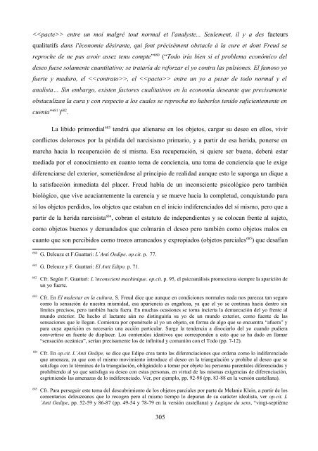 La crítica de Deleuze al psicoanálisis: el proyecto ... - e-spacio UNED