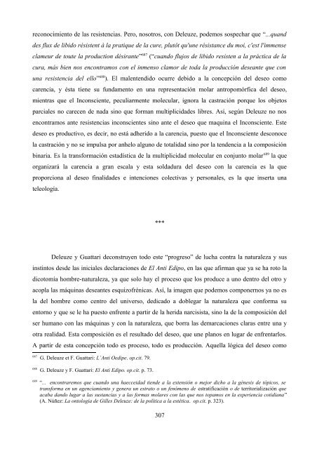 La crítica de Deleuze al psicoanálisis: el proyecto ... - e-spacio UNED