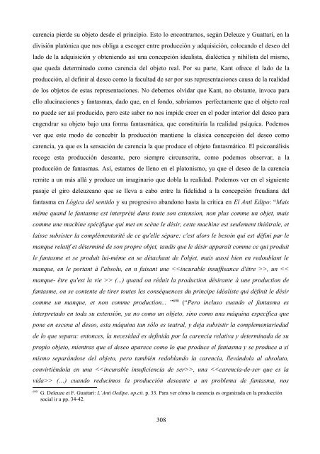 La crítica de Deleuze al psicoanálisis: el proyecto ... - e-spacio UNED