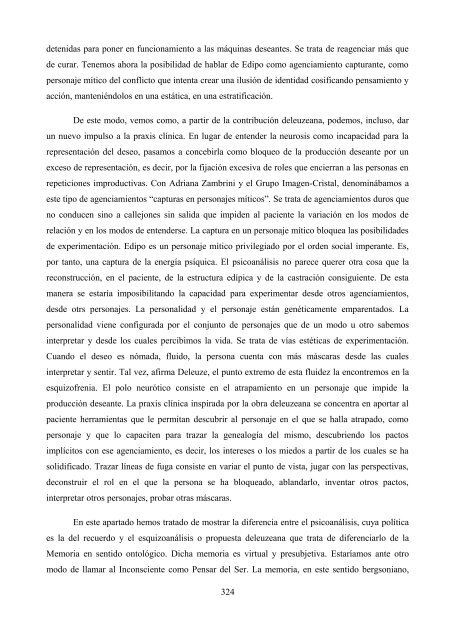 La crítica de Deleuze al psicoanálisis: el proyecto ... - e-spacio UNED