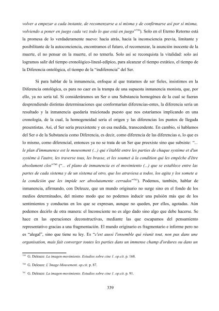 La crítica de Deleuze al psicoanálisis: el proyecto ... - e-spacio UNED